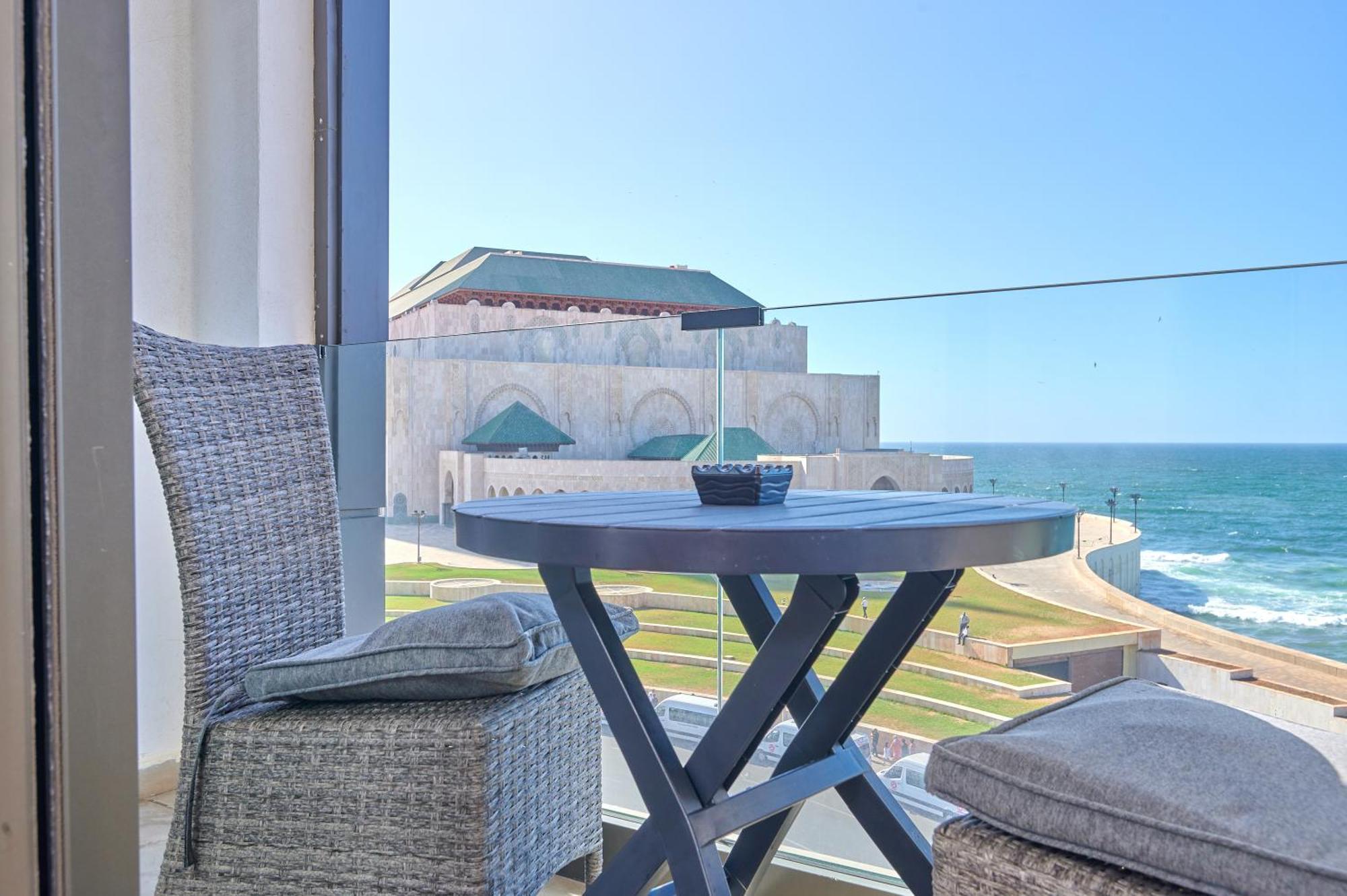 Thecasaedition - Bel Azur - Sea View & Hassan II Mosque Residency Kazablanka Dış mekan fotoğraf