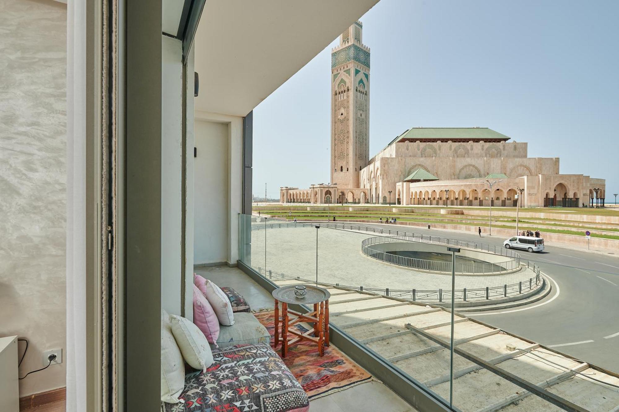 Thecasaedition - Bel Azur - Sea View & Hassan II Mosque Residency Kazablanka Dış mekan fotoğraf