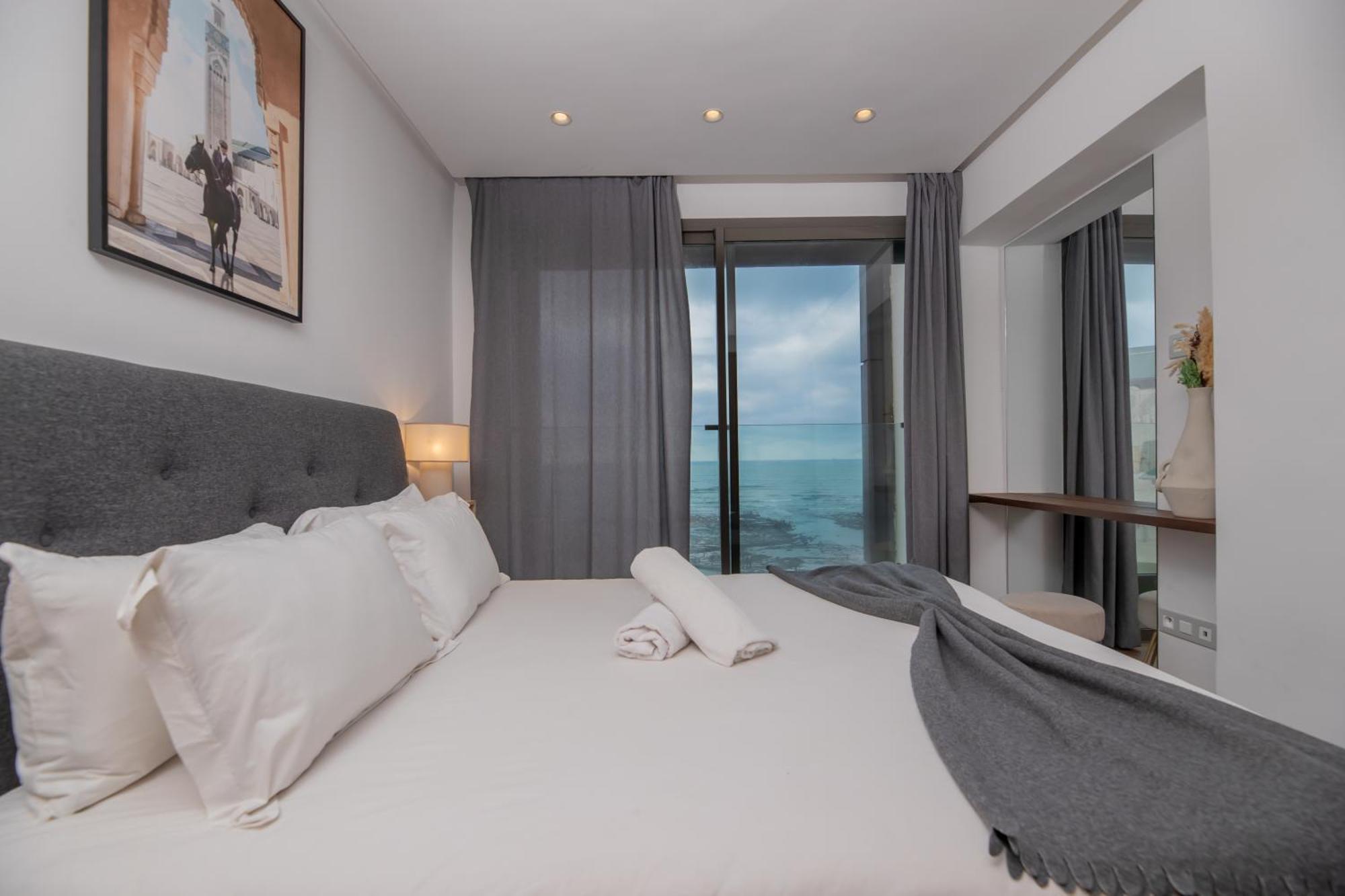 Thecasaedition - Bel Azur - Sea View & Hassan II Mosque Residency Kazablanka Dış mekan fotoğraf